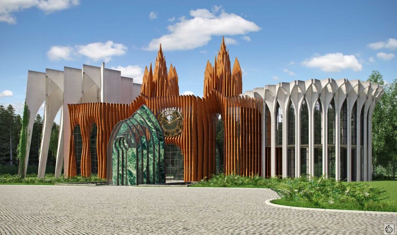 Современная Готика в архитектуре