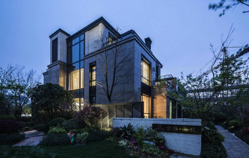 Китайский Модерн дом