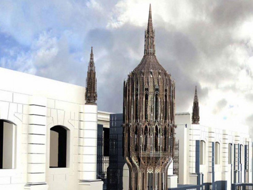 Архитектура неоготика Модерн