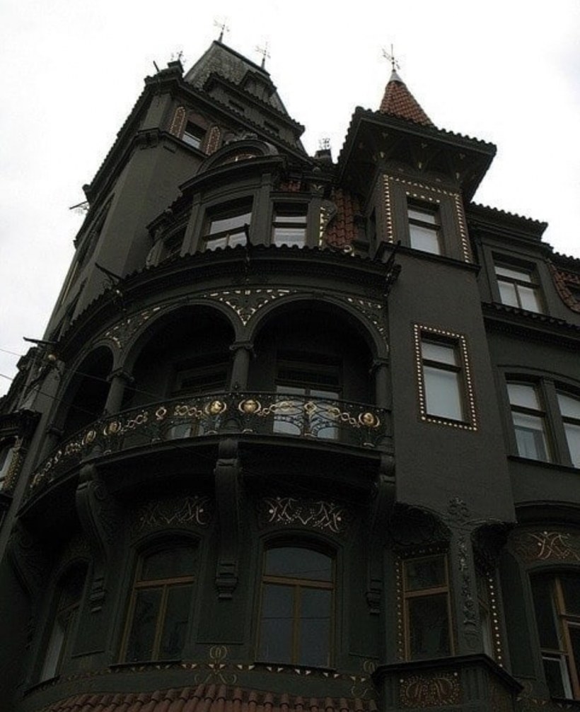Особняк Эстетика Викторианская эпоха башня