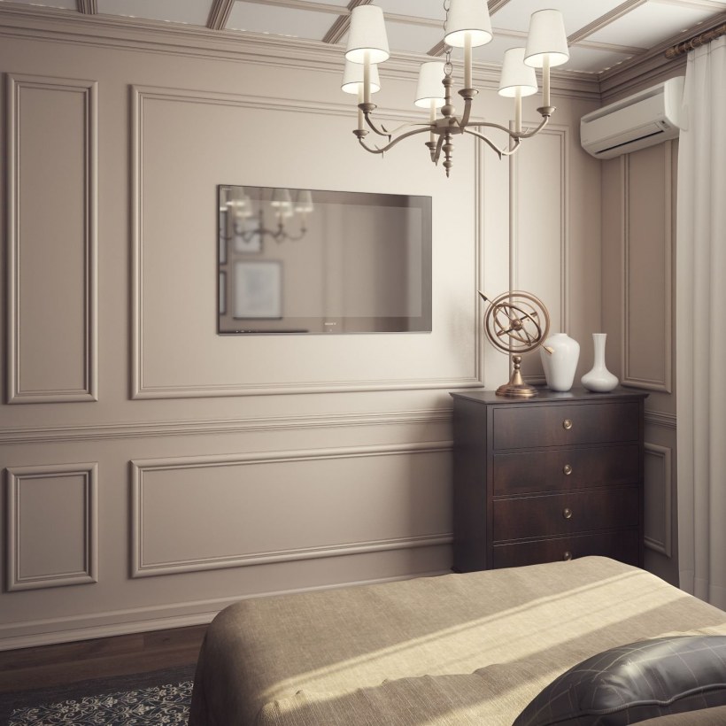 Молдинги в классическом интерьере