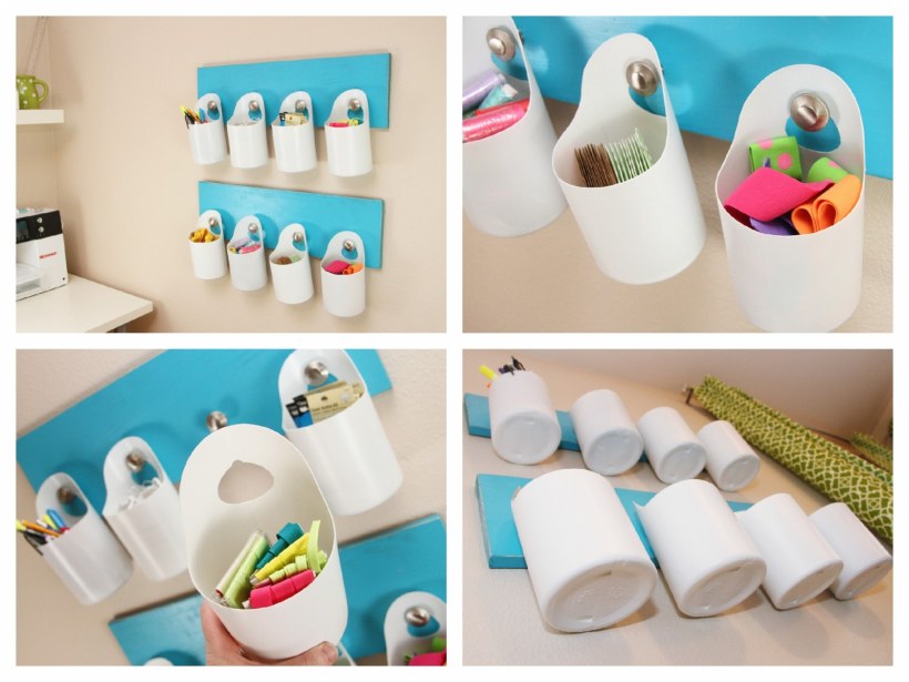 Баночки для мелочей из пластиковых бутылок