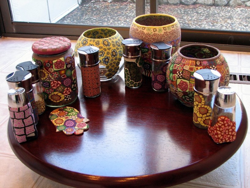 Декорированные баночки для кухни