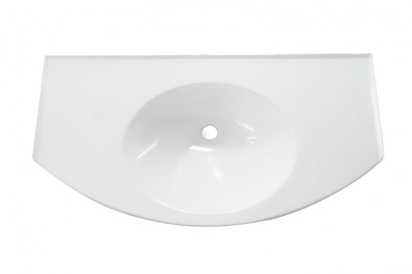 Раковина Эстет 100 из литьевого мрамора