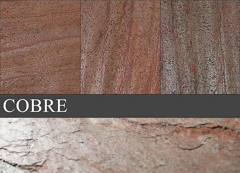 Каменный шпон cobre