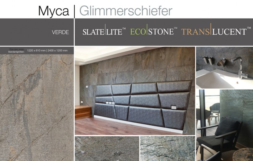 Каменный шпон Verde Classic(Slate-Lite)