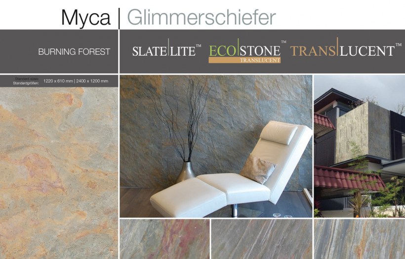 Каменный шпон negro 122х61см