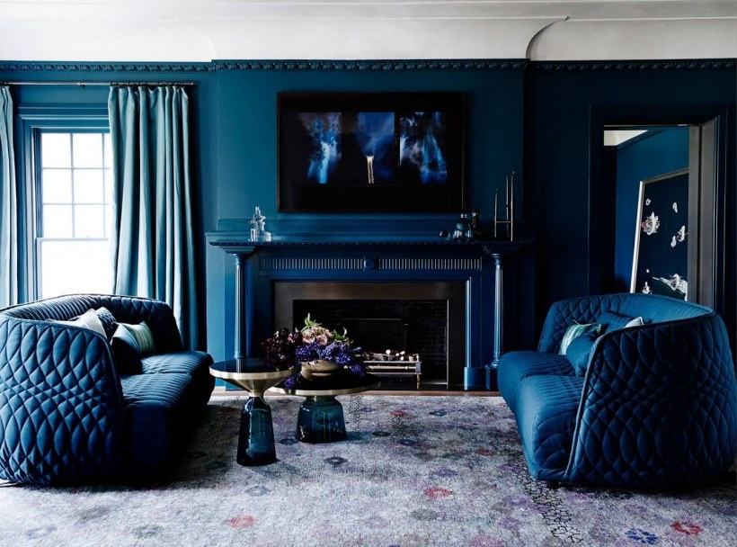 Индиго цвет палитра