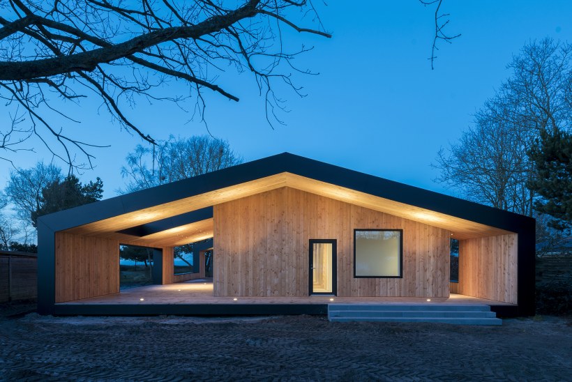 Одноэтажные Барн хаусы Норвегия Скандинавия