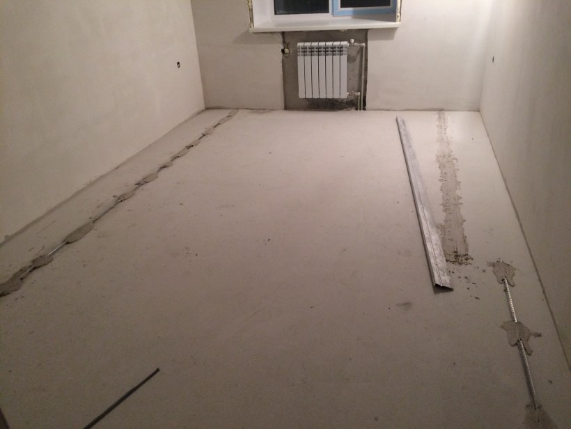 Наливные полы для выравнивания чернового пола