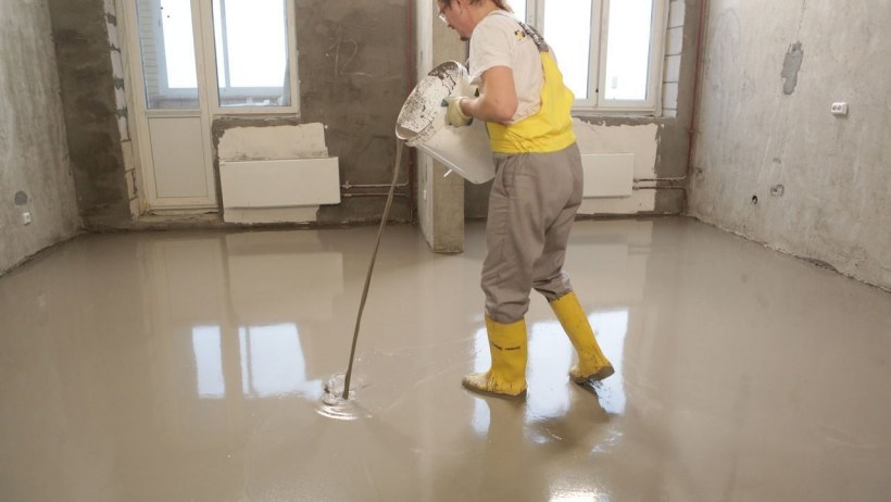 Эпоксидная стяжка пола