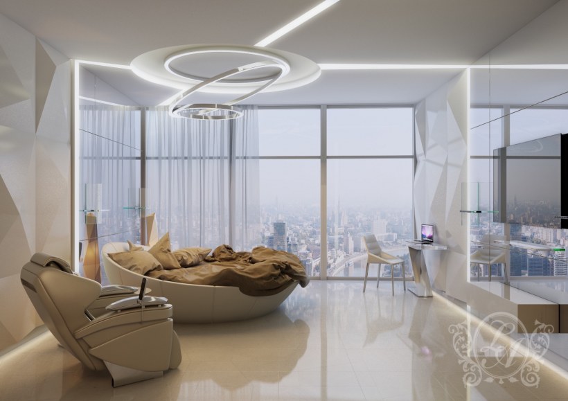 Квартира в стиле футуризм