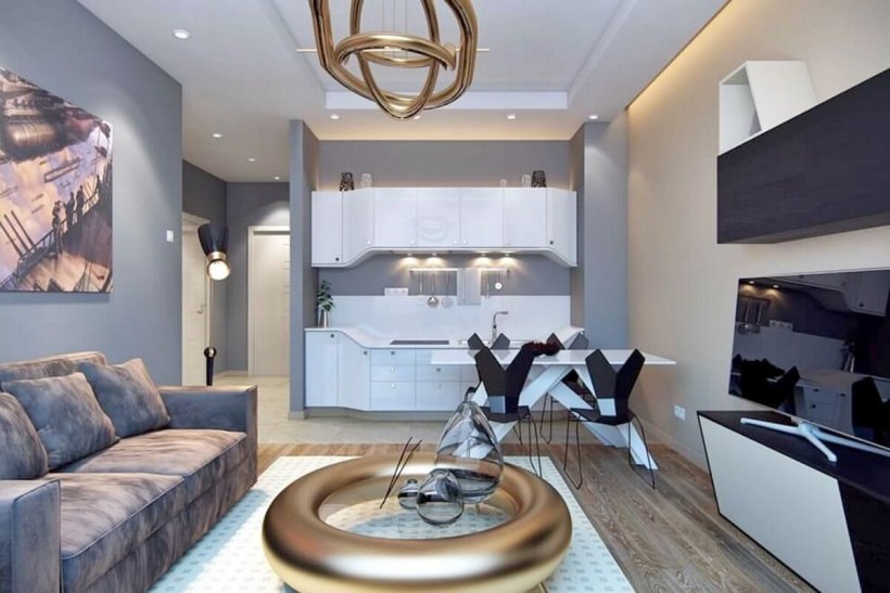 Квартира в стиле футуризм