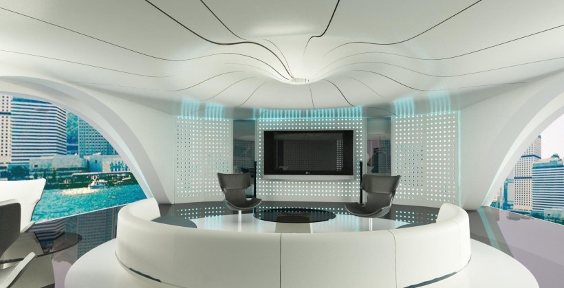 Интерьер будущего