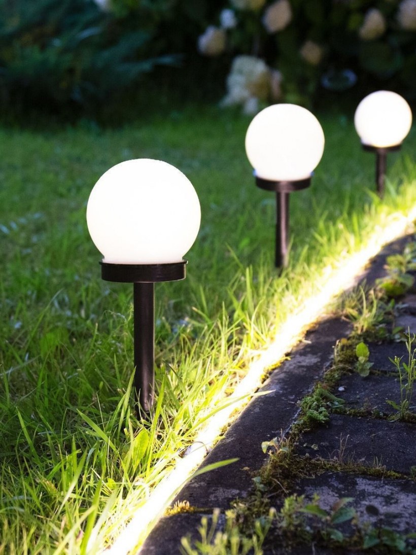 Садовый светильник на солнечной батарее (SLR-gl-100) lamper