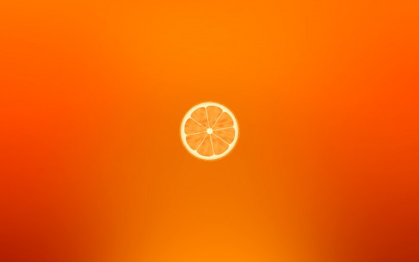 Оранжевые обои