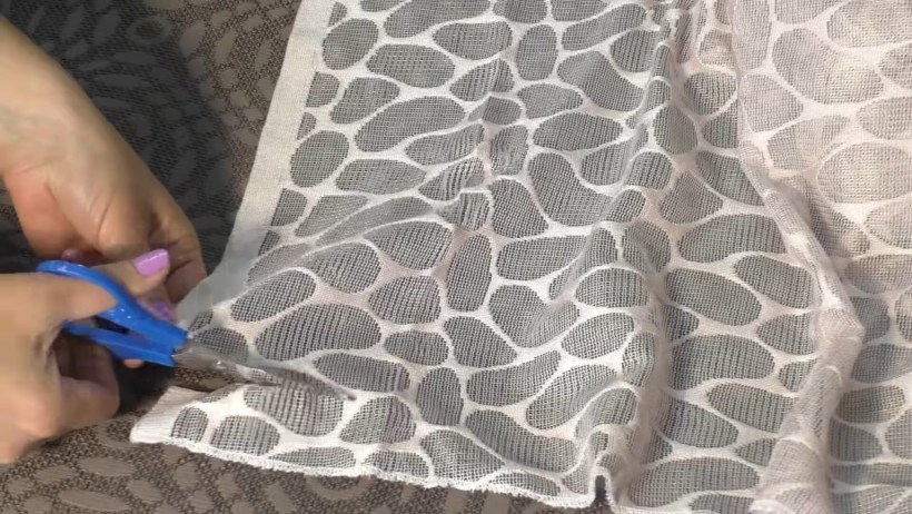 Тюль ажурная