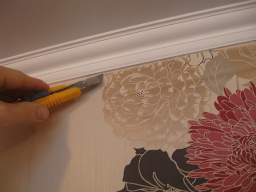 Поклейка обоев