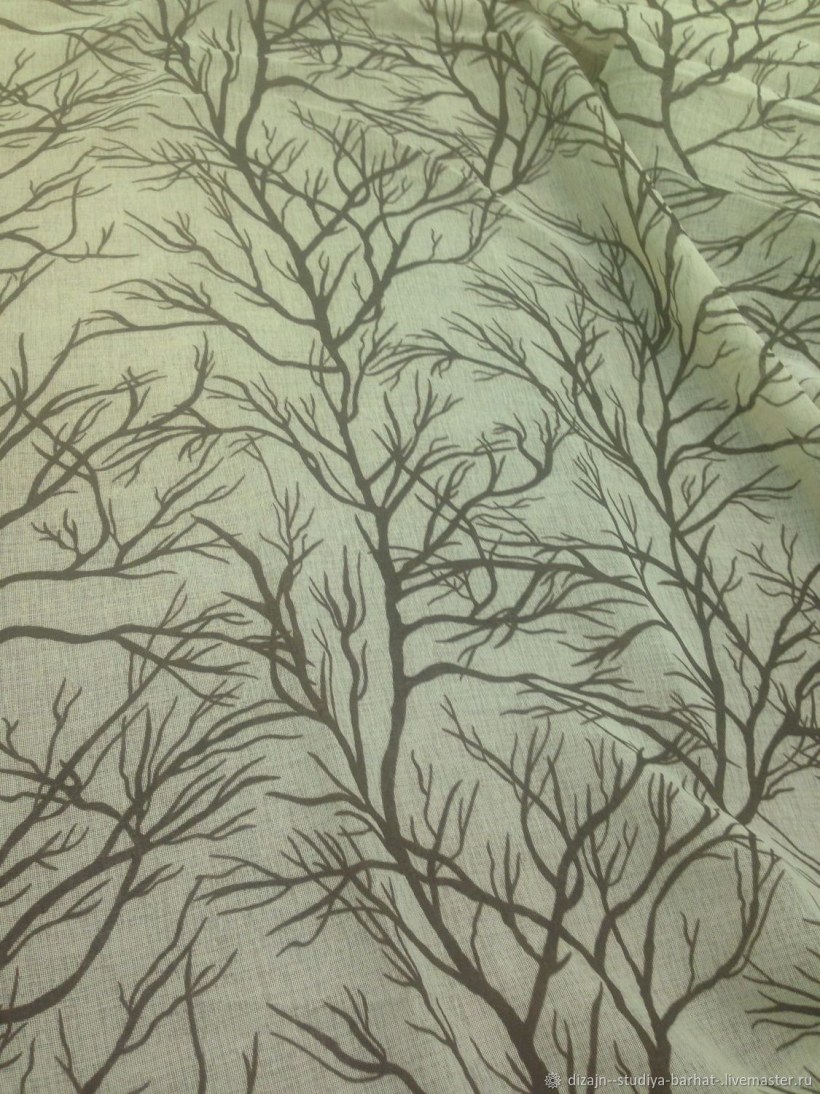 Ткань с печатным рисунком