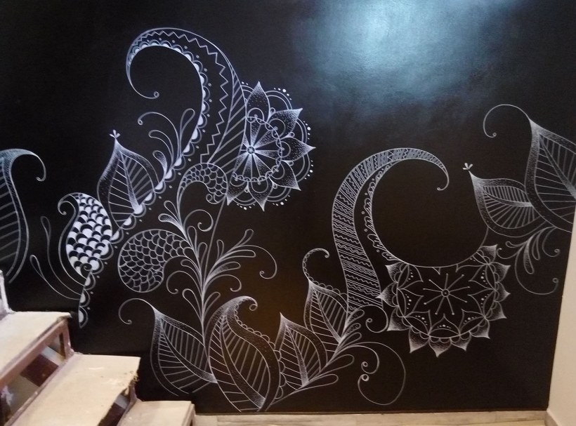 Рисование хлоркой на одежде