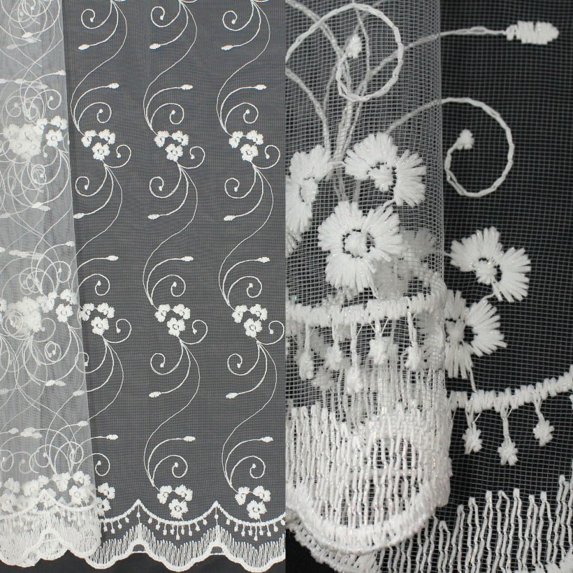 Шторы с ажурным ламбрекеном