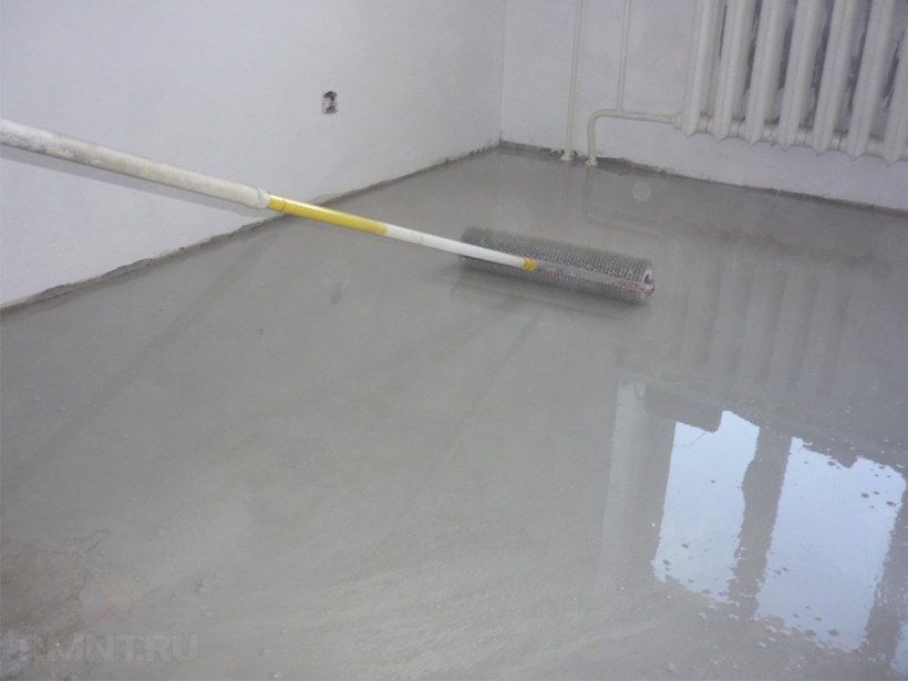 Самонивелирующийся наливной пол