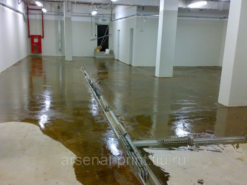Наливной самовыравнивающий пол