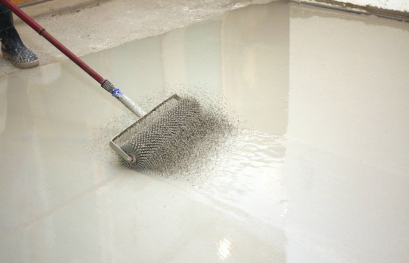 Самовыравнивающийся наливной пол