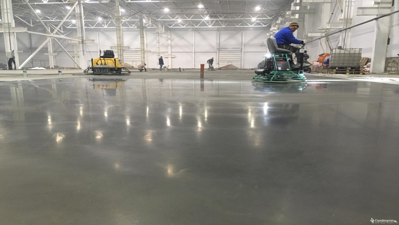 Двухкомпонентный полиуретановый наливной пол