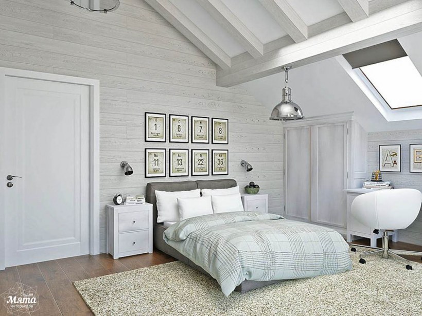 Скромный Скандинавский интерьер