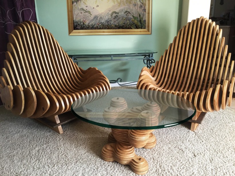 Мебель фанеры Параметрика