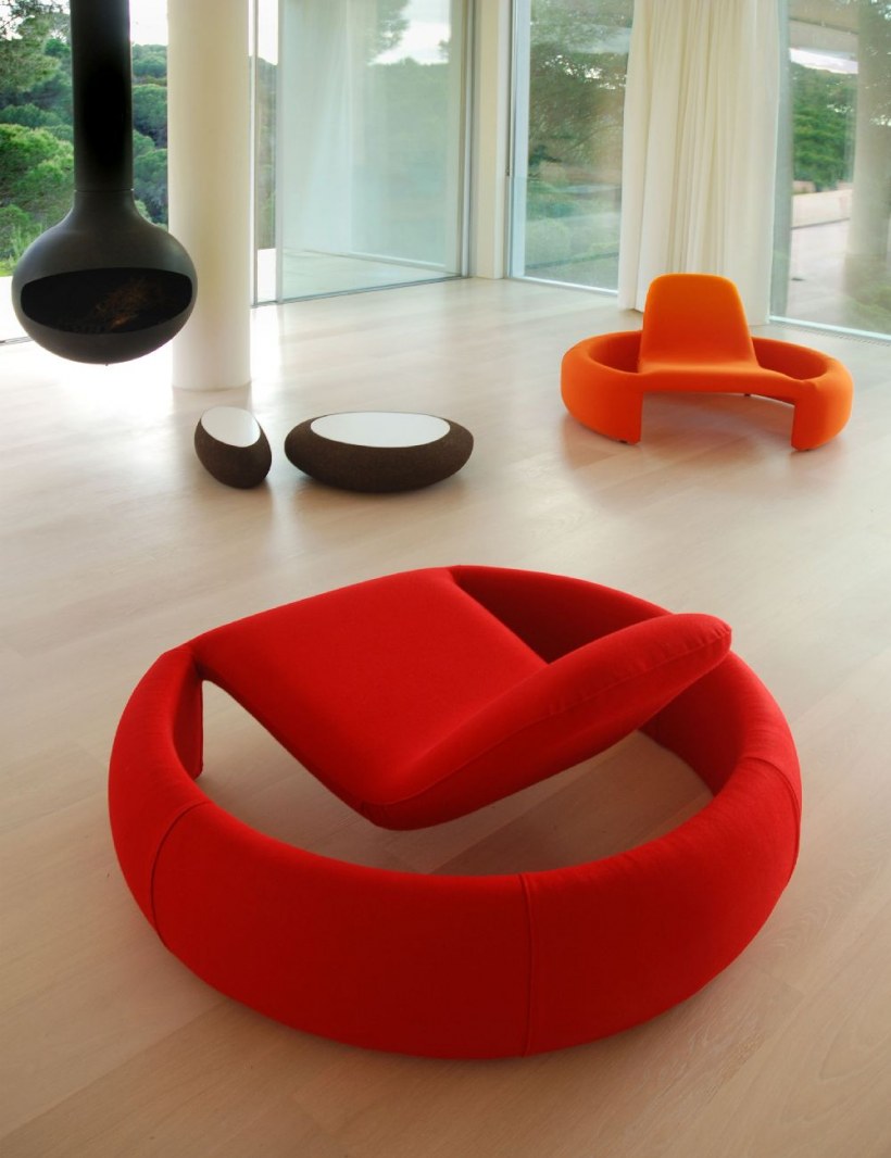Необычная мягкая мебель