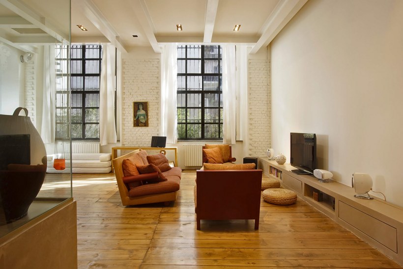 Интерьер лофт