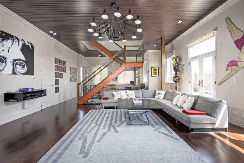 Дерево и металл в интерьере