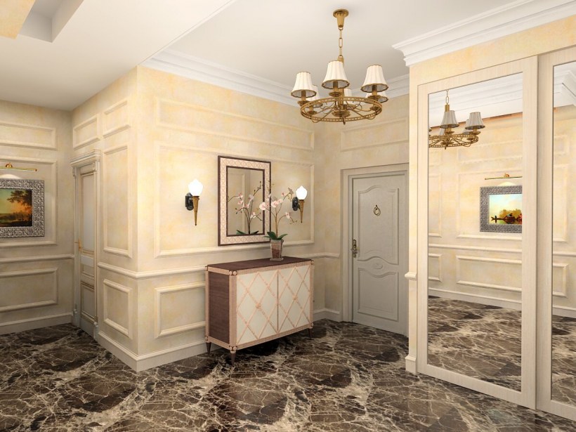 Коридор в стиле Ампир