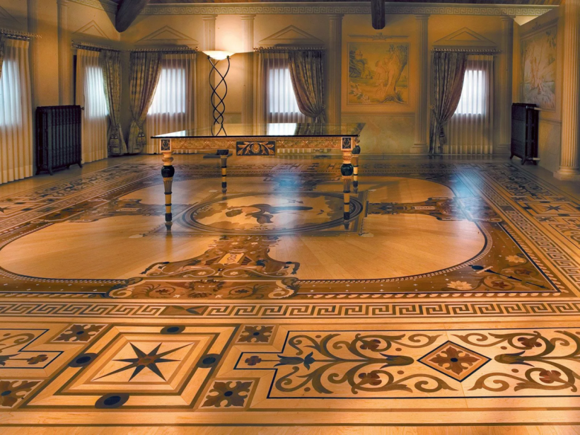 Художественный паркет Berti artistici Intarsio cini