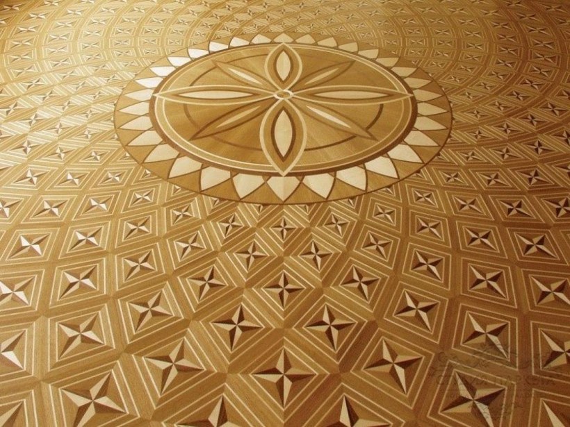 Узорные паркет