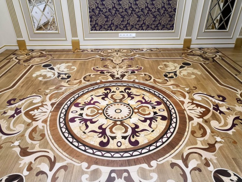 Эксклюзивный художественный паркет