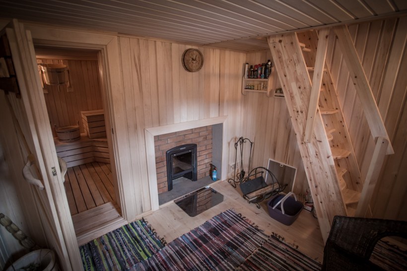 Двухэтажная баня 5х4