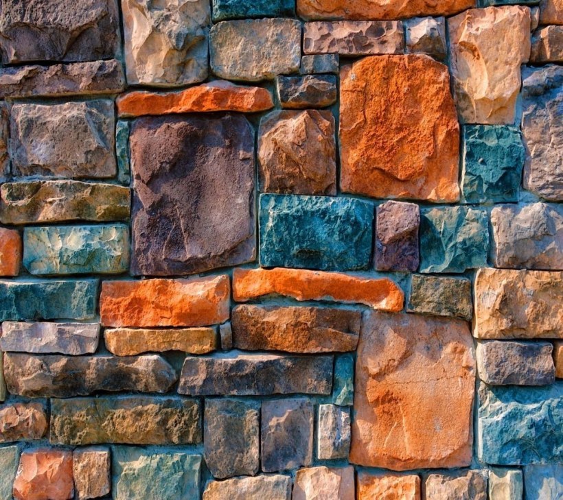 Каменная кладка стена