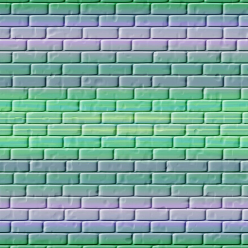 Разноцветные кирпичи