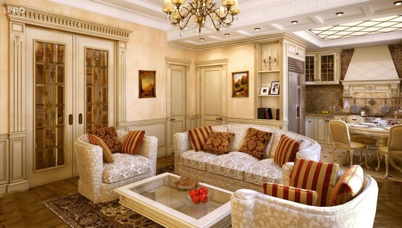 Гостиная в космическом стиле