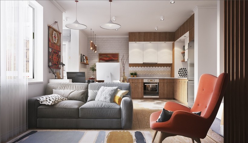 Интерьеры маленьких квартир