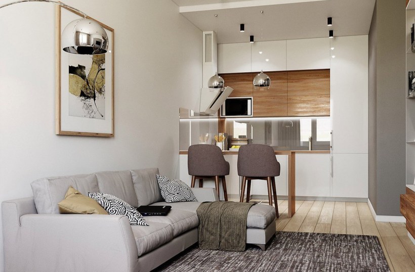 Икеа мебель для студии 18 кв.м жилой