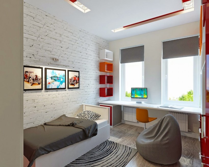 Комната для подростка мальчика