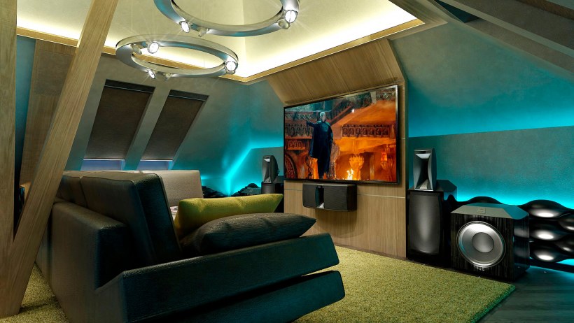 Кинотеатр на мансарде