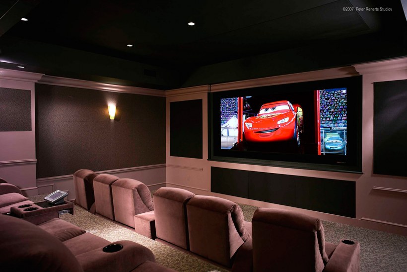 Домашний кинотеатр в доме