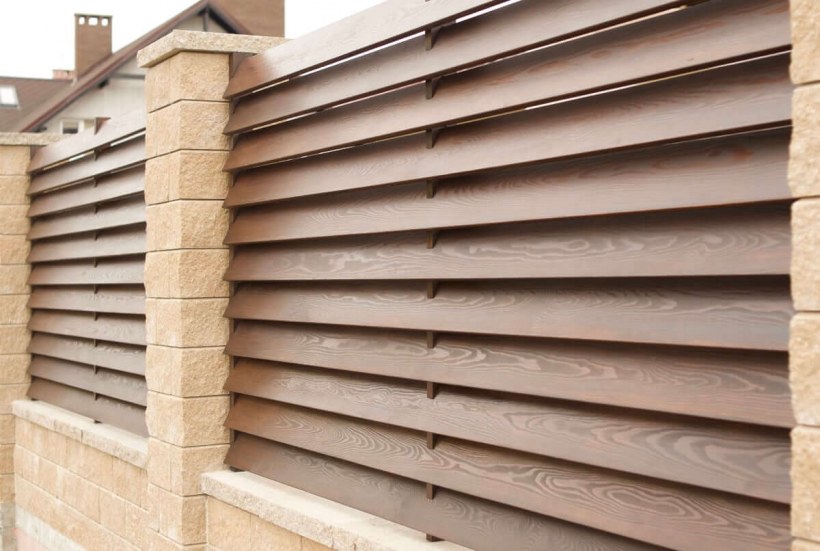 Забор ДПК плетенка