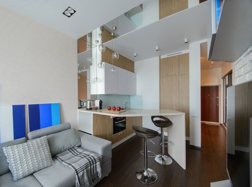 Кухни студии 25кв для квартиры 25 кв.м