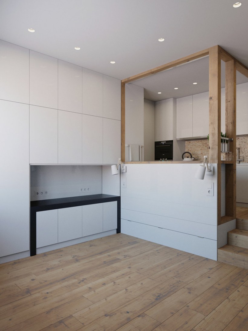 Мебель в студии 25 кв.м